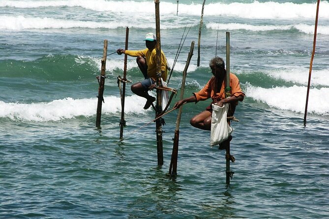 1 Day Private Tour Itinerary for Bentota, Hikkaduwa and Galle - Hikkaduwa beach time, plus stilt fishing with locals at sunset