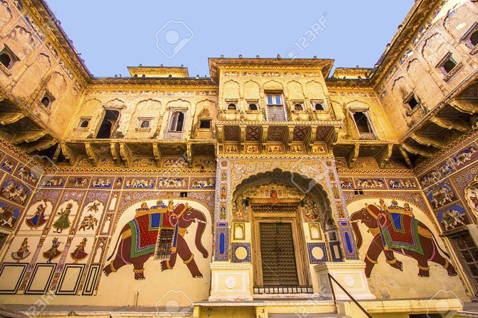 10 Days Private Royal Rajasthan Tour in Jaipur - Mandawa (Day 3): havelis and fort time in Shekhawati