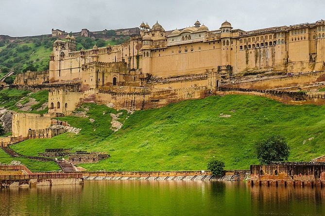 7 Day Golden Triangle Tour with Ranthambore Tiger Tour - Jaipur Day 6: Amber Fort, City Palace, Jantar Mantar, and Hawa Mahal photos