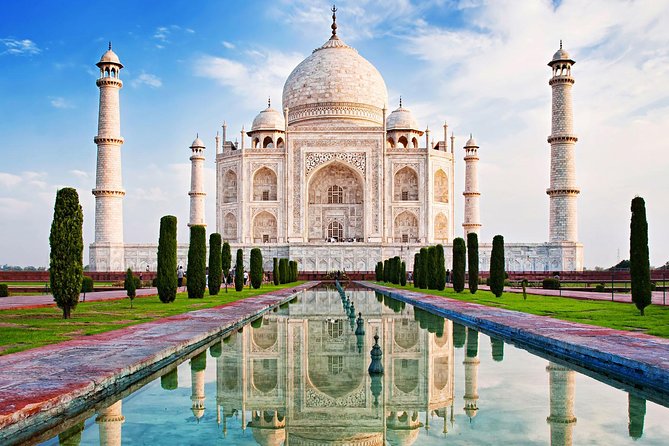 8 Day Golden Triangle Tour with Ranthambore {Taj , Tigers & More} - Sunrise at the Taj Mahal, plus Fatehpur Sikri’s Akbar-era mystery
