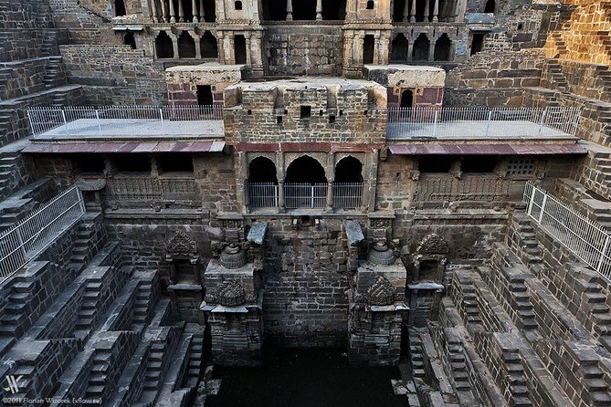 Abhaneri & Bhangarh Day Trip – Car, Guide, Lunch & Monkey Temple - Chand Baori Stepwell: the “Escher” effect, guided and focused