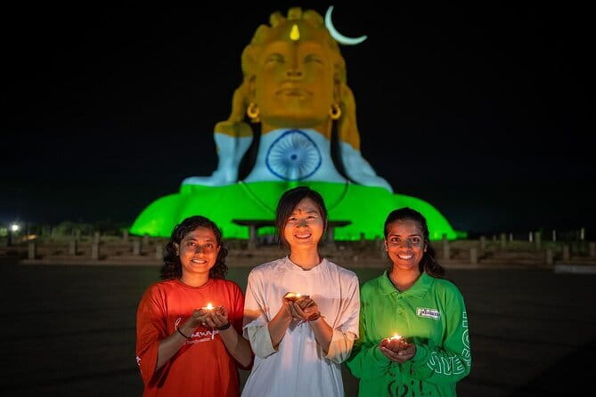 Adiyogi 3D Light Show – A Spectacle of Light, Sound - Coimbatore - How the 3 to 4 hours usually plays out on site
