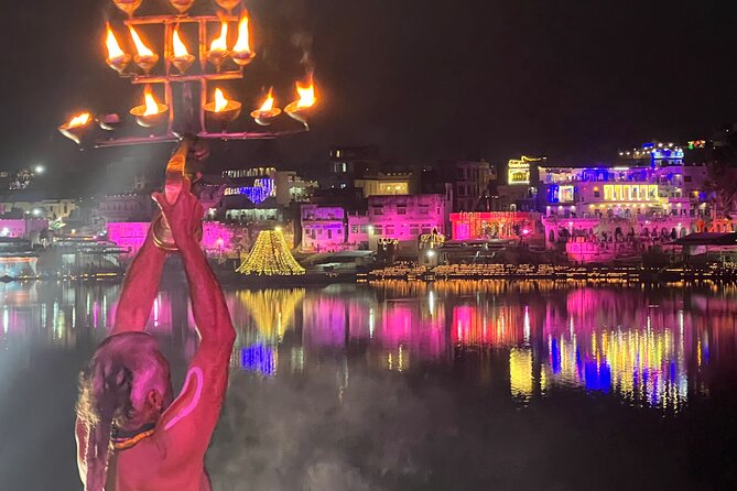 Afternoon Walk Tour with Sunset & Fire Ritual -The Pushkar Route - Walking the ghats toward Brahma Ghat: offering time for your prayers