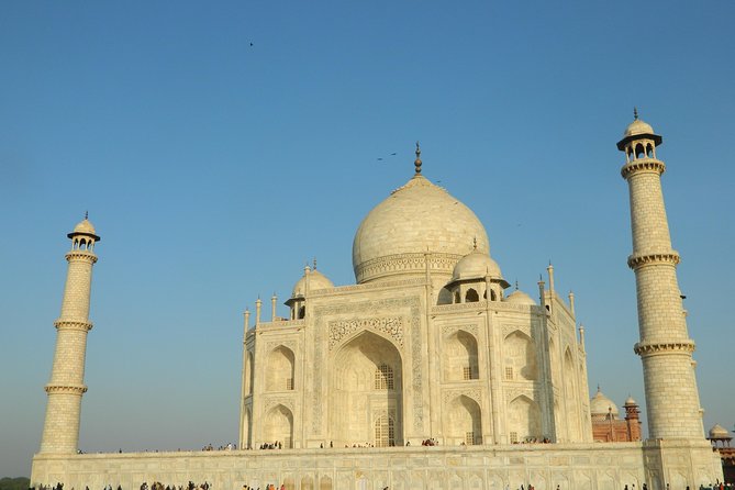 Agra Half-Day Tour of Taj Mahal and Agra Fort - Agra Fort next, with palaces, ramparts, and Taj views
