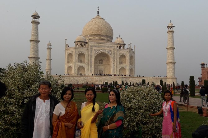 Agra private day tour by car from Delhi to Delhi - Baby Taj (Itimad-ud-Daulah): white marble, inlay work, and design inspiration