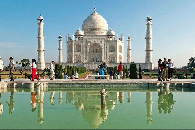 Agra: Skip-the-Line Taj Mahal & Agra Fort Private Tour - Agra Fort: palaces, courtyards, balconies, and a view back to the Taj