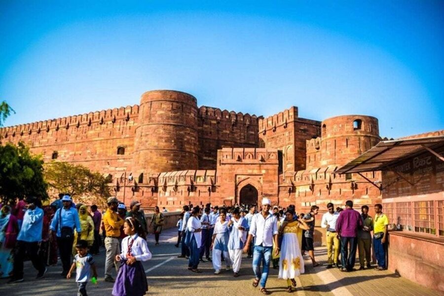 Agra: Tajmahal and Agra fort Entry tickets with Tour Guide - Two Icons, One Focused Half-Day Plan