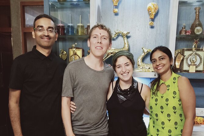 AI Tour - Cook, Talk, Dine & more with locals at their Delhi Home - Cooking together: aprons on, teamwork mode