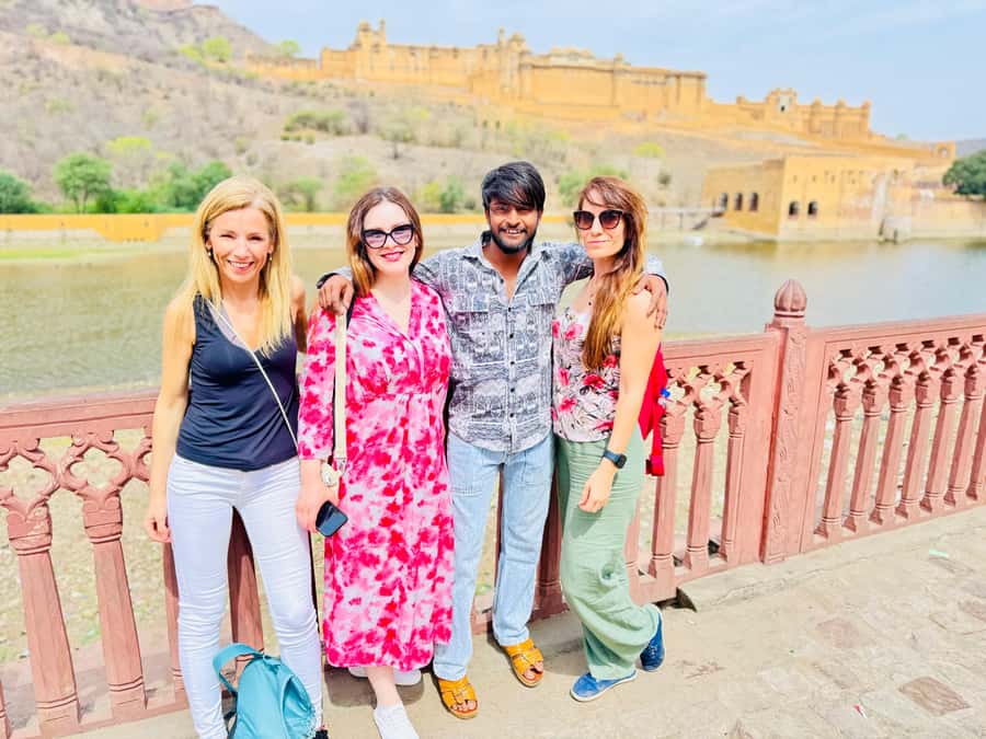 Amber Fort & Jaipur City Tour- Half or Full Day (with Guide) - Jal Mahal at Man Sagar Lake: the Water Palace on the water