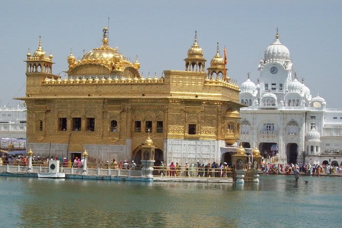 Amritsar Sightseeing Golden Temple with Wagah Border Taxi Package - Mata Lal Devi Temple and the Mini Vaishno Devi style interior