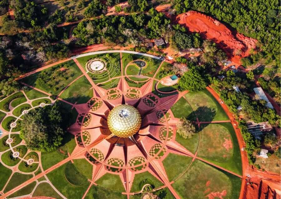 Auroville Guided Walking Tour - Matrimandir Viewpoint Fields: Your First Reality Check