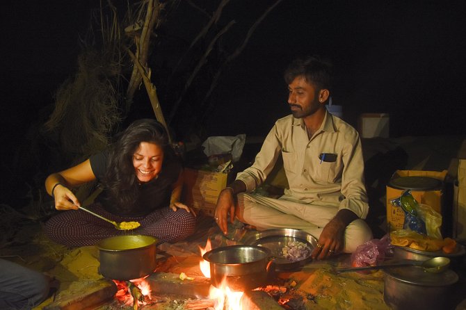 Become a Desert Nomad – Overnight Camel Safari in the Wild - The jeep ride and then two hours on your camel at sunset