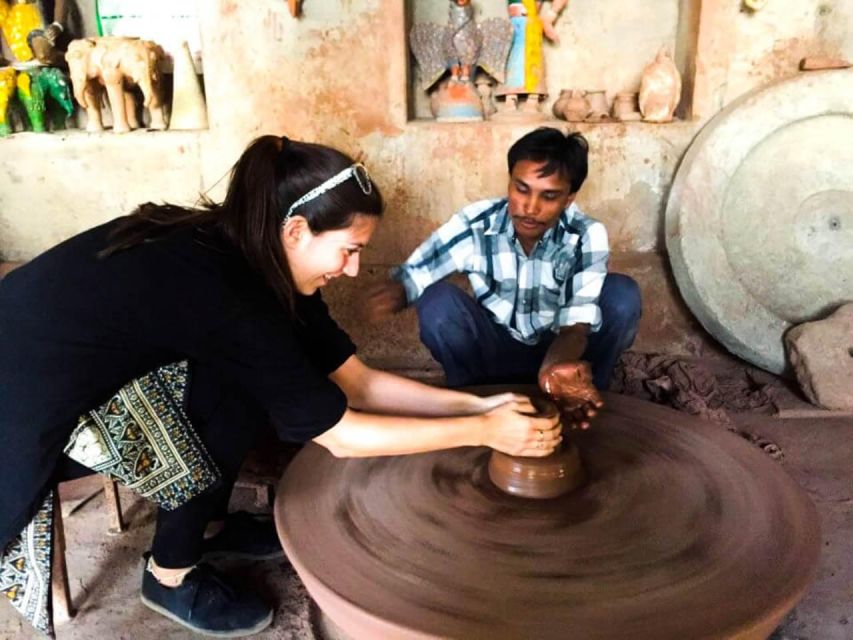 Bishnoi Village Safari Private Half Day Tour - Salawas and interlock carpet weaving: textile work that takes time