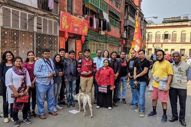 Confluence of Cultures - Bow Barracks to Burra Bazar Walk - Stop 1: Bauddha Dharmankur Sabha and the Buddha statue