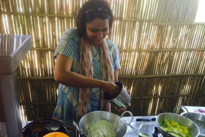 Cooking Class with Indian Family in Jaipur (Pickup & Drop Free) - Rajputi dress for women: an easy cultural layer while you cook