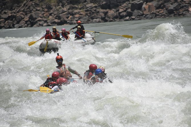 Day Rafting in Rishikesh - 26km - Entering The Ganges: how the day actually flows