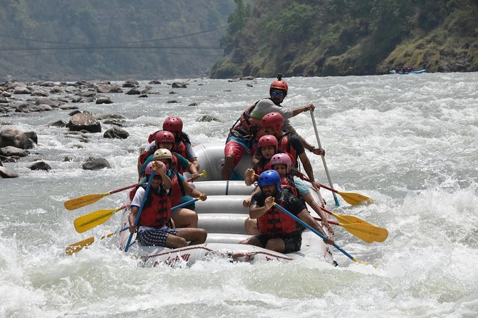 Day Rafting in Rishikesh - 26km - Transportation and timing: 26 km drive to the launch area