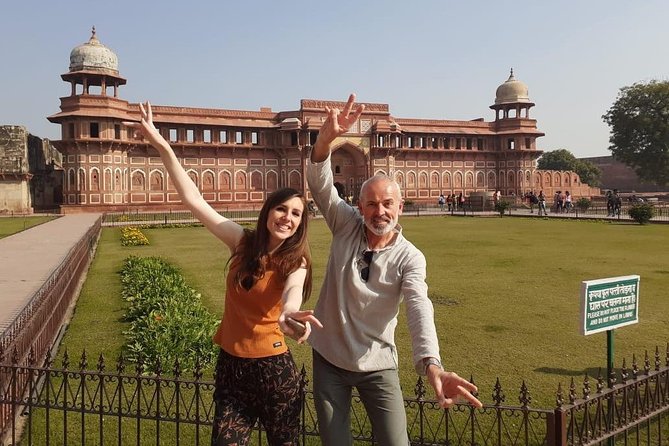 Delhi : Sunrise Taj Mahal & Elephant conservation - All Inclusive - Agra Fort pickup, drive time, and what to do before leaving Delhi