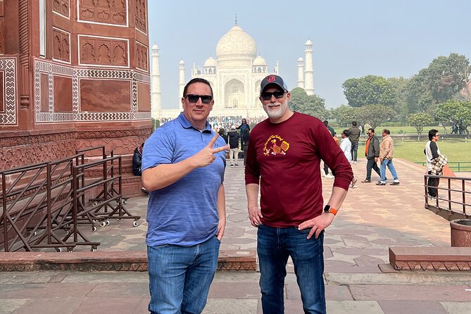 Delhi : Sunrise Taj Mahal & Elephant conservation - All Inclusive - Taj Mahal at sunrise: quiet viewing and guide-led photo moments