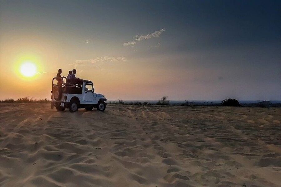 Desert Jeep Safari & Camel Safari Tour From Jodhpur - The Jeep safari: about 45 minutes of controlled thrills