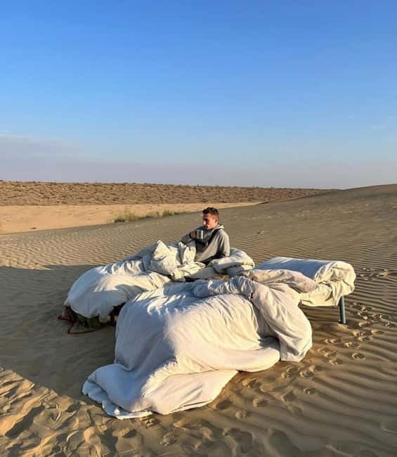 Desert Tour Jaisalmer - What to bring for comfort on dunes (not comfort on a bed)