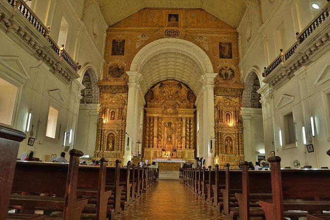 Discover Goa: A Full-Day Private City Tour - Panaji market snacks, including bebinca, plus your lunch at 12:30
