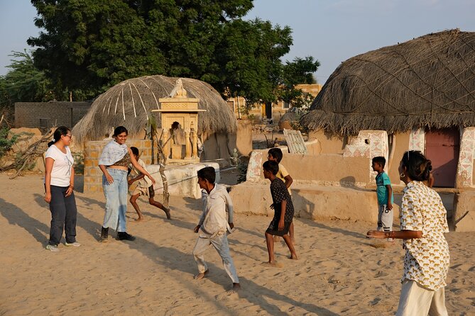 Experience Authentic Desert Villages & Sunset Camel Safari - The two-hour sunset camel safari on the dunes