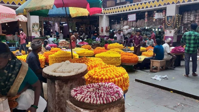 Experience Bangalore - Evening City Walk Tour & Market Visit - Getting Oriented at Vidhan Soudha Metro, 6 PM Start