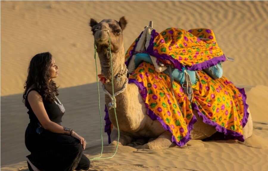 Frenzy Paradise Overnight Thar Desert Camping Tour - Sunset photos at Sam Sand Dunes: why this part matters