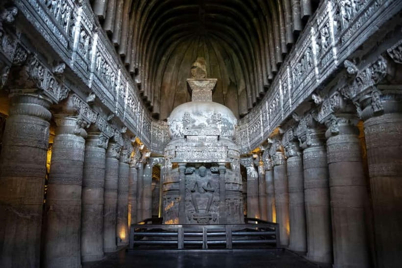 From Aurangabad: 2-Day Ajanta and Ellora Caves Private Tour - Day 1 Lunch, Overnight, and How to Keep the Next Morning Easy