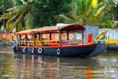 From Cochin Port: Backwater Cruise and Chinese Nets