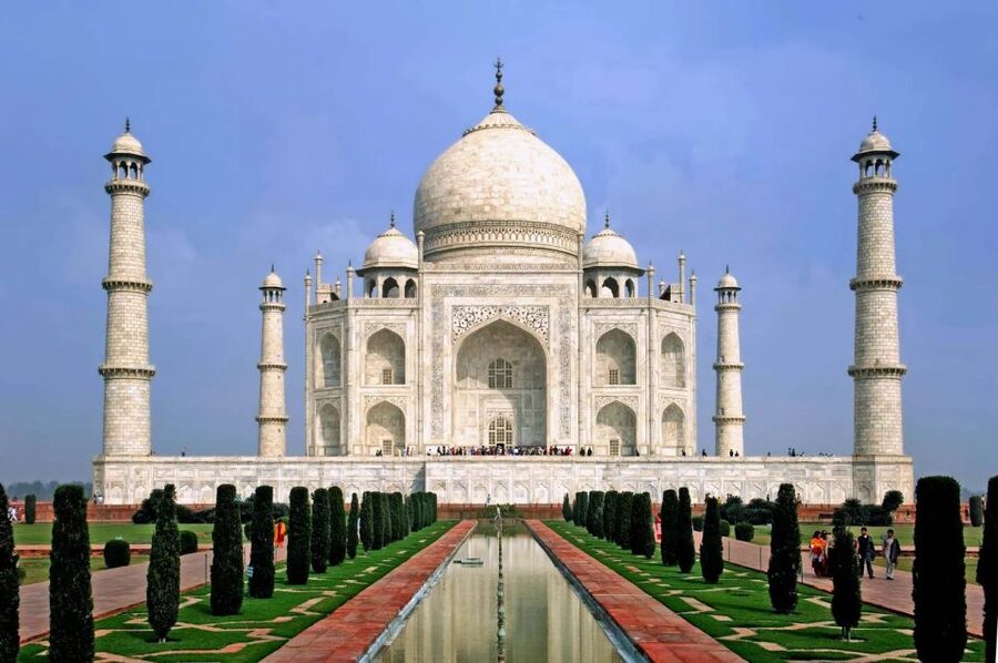 From Delhi: All-Inclusive Taj Mahal Day Tour with transfers - Mehtab Bagh: panoramic photos across the river