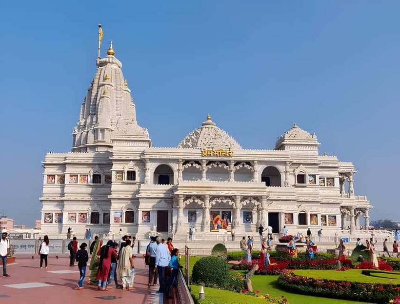 From Delhi: All-Inclusive Taj Mahal & Mathura Vrindavan Tour - Janam Bhumi and Banke Bihari Temple for the Krishna story