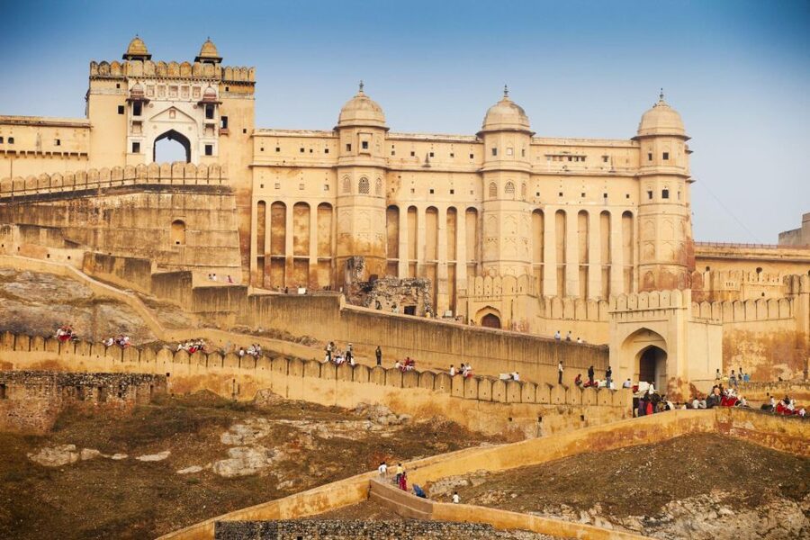 From Delhi: Private Jaipur & Amber Fort Guided Tour by Car - Jantar Mantar UNESCO observatory: math that turns into a story