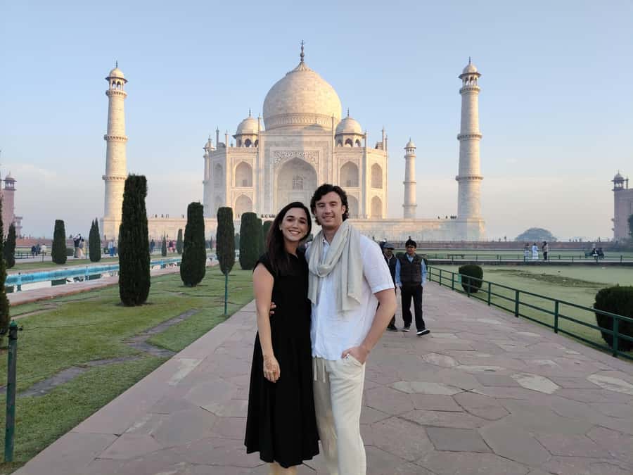 From Delhi: Private Taj Mahal, Baby Taj & Agra Fort Day Trip - Taj Mahal at first light, with skip-the-line entry doing real work