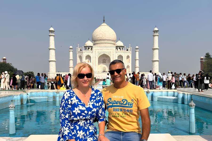 From Delhi: Private Taj Mahal Day Tour with Fast-Track Entry - Private car pickup from Delhi, Gurgaon, Noida, or the airport