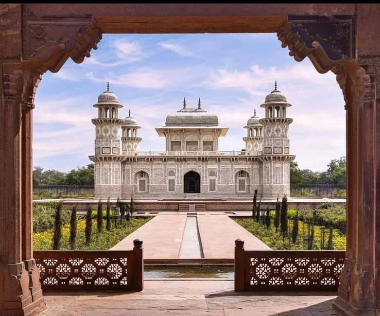 From Delhi: Taj Mahal & Agra City Private Tour By Suv Car - Mehtab Bagh: Taj Mahal photos across the Yamuna River