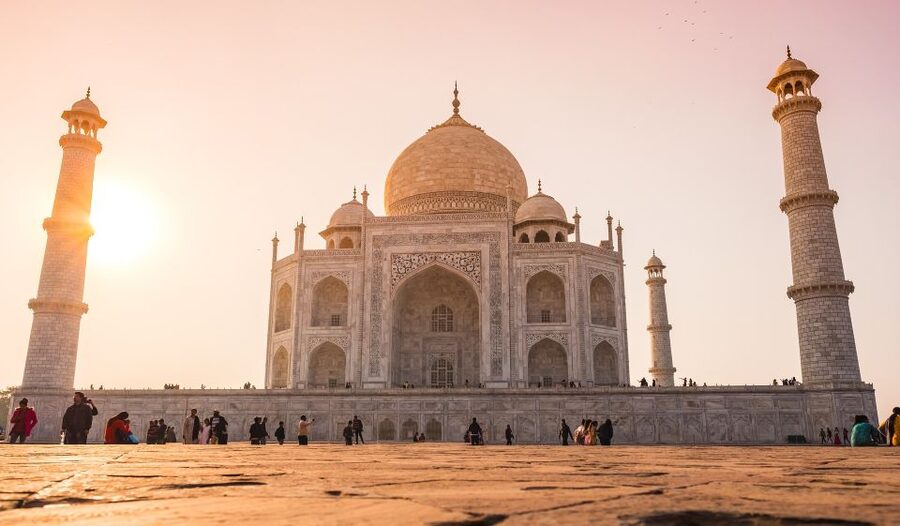 From Delhi: Taj Mahal & Agra Fort Day Trip by Express Train - Entering the Taj Mahal with skip-the-line access and a private guide