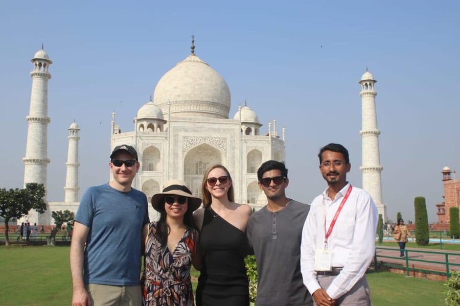 From Delhi: Taj Mahal & Agra Private Day Trip with 5<em>Meal – Key highlights at a glance’ /></p>
<ul>
<li><strong>A government-approved guide in Agra</strong> to translate what you’re seeing into real meaning, not just dates</li>
<li><strong>Taj Mahal with guided context</strong> on the Shah Jahan and Mumtaz Mahal love story and the architecture choices</li>
<li><strong>Agra Fort’s Indo-Islamic blend</strong> with palaces, mosques, offices, gardens, and commanding layouts</li>
<li><strong>Baby Taj as a calmer contrast</strong> after the big monuments, with its own guided stop</li>
<li><strong>Optional 5-star buffet lunch</strong> that helps you recharge before the drive back</li>
</ul>
<h2 id="private-delhi-to-agra-in-one-day-with-real-world-timing">Private Delhi to Agra in one day, with real-world timing</h2>
<p><img width="900" height="406" decoding="async" src=