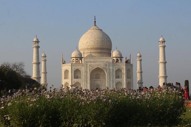 From Delhi Taj Mahal and Agra Fort Private Tour By India's fastest Train - Head back to Delhi on the return train, with snacks and tea