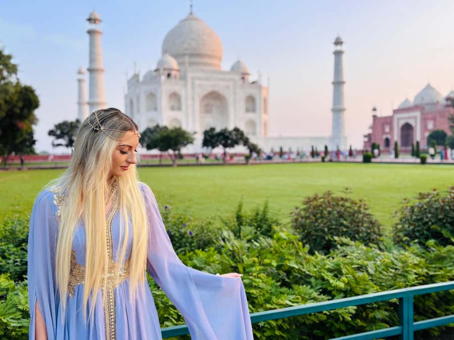 From Delhi: Taj Mahal Sunrise Tour w/ Elephant Conservation - The private car from Delhi: what you get for the long road