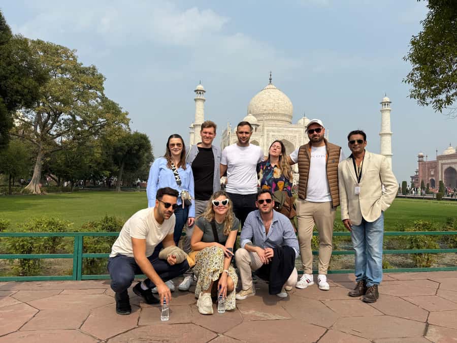 From Delhi: Taj Mahal Sunrise Tour w/ Elephant Conservation - Small shop stops: interesting stone stories, occasional hard selling