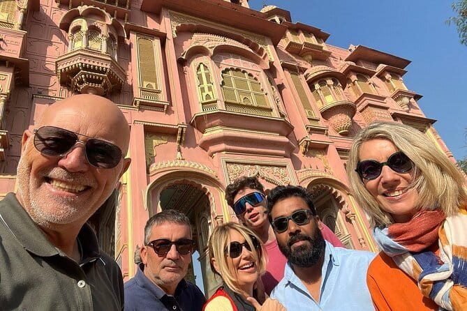 Full day Jaipur by car and Guide - Jal Mahal on Man Sagar Lake: quick stop, great photo light