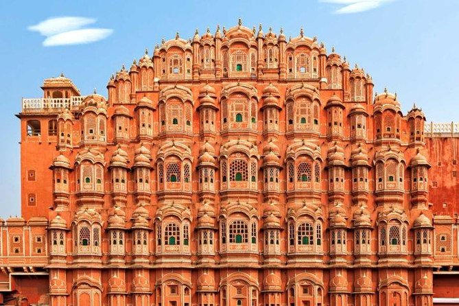 Full-Day Jaipur City Tour with Amber Fort and City Palace - Hawa Mahal Palace of Winds for facade views and window magic