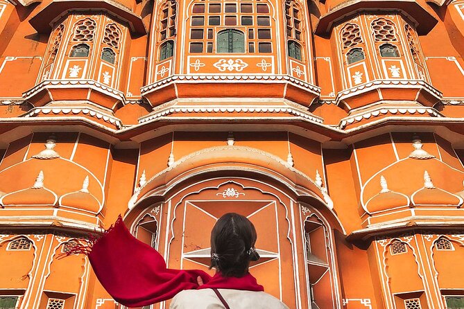 Full-Day Jaipur Tour Ending with a Sunset Experience - Hawa Mahal: the Palace of Breeze facade, built for portraits