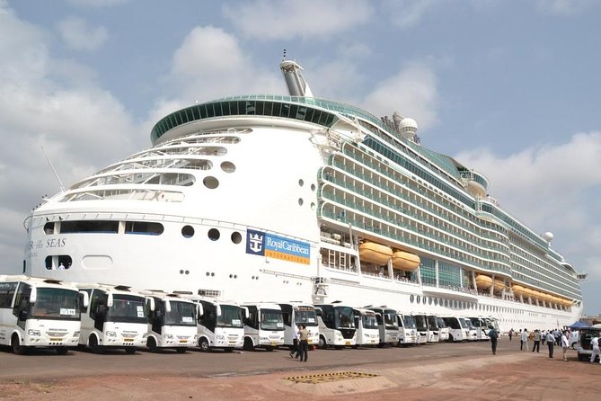 Goa guided Tour - Pick up from Pier - From Mormugao Port to Goa Town Without the Headache
