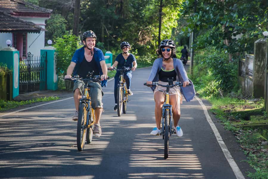 Goa: Old Goa and Divar Island E-Bike Tour with Snacks - Key things to know before you go