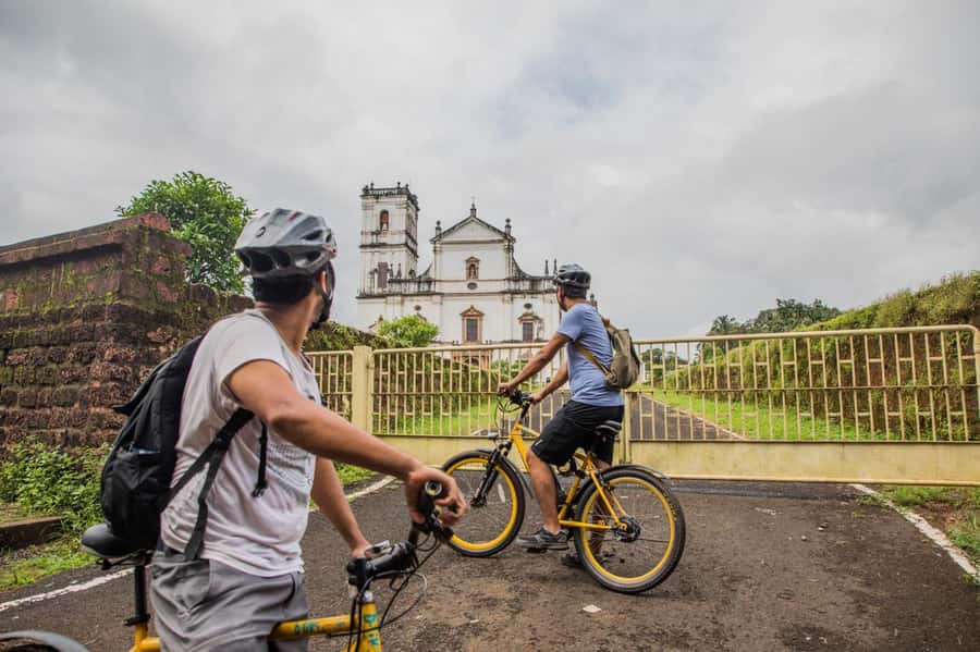Goa: Old Goa and Divar Island E-Bike Tour with Snacks - FAQ