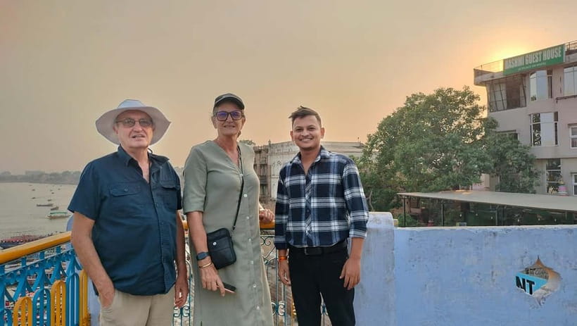 Guide francophone à varanasi - Rakesh - Time, pacing, and walking level for a 3-hour experience
