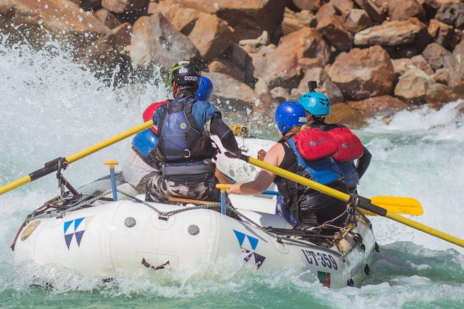 Half Day Rafting in Rishikesh - 26 Km. - NIM Beach finish: changing, small recovery time, then back to base